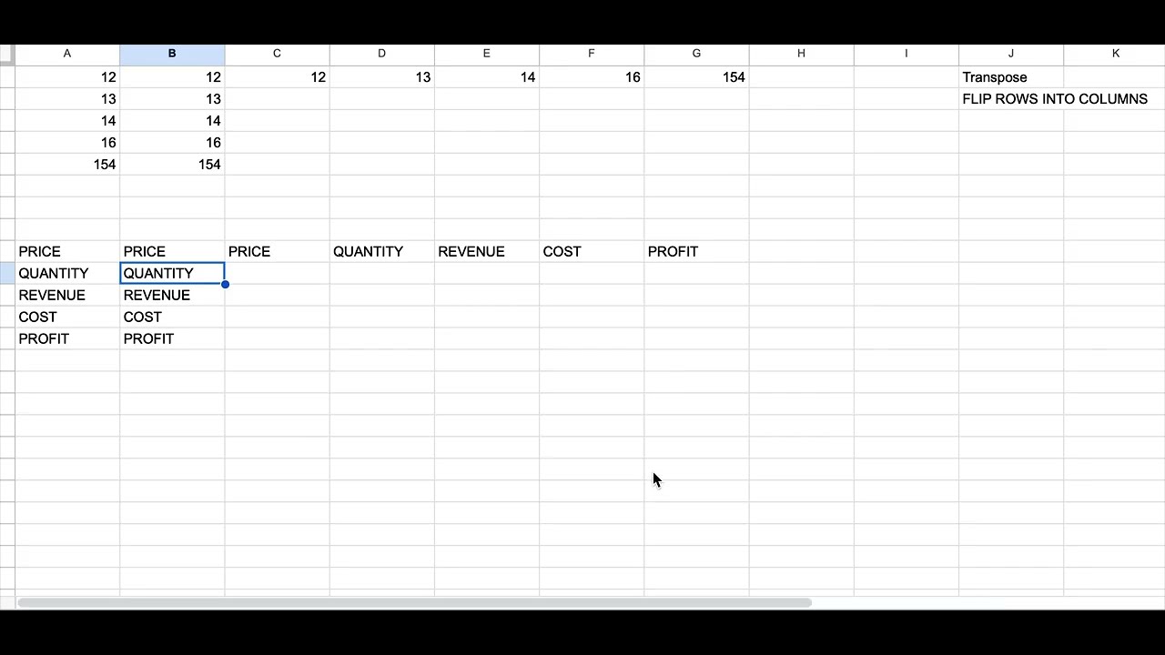 Excel TRANSPOSE Function Explained: Convert Rows to Columns (Easy Guide ...