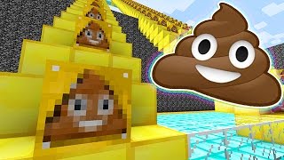 PRESTONPLAYZ GETS POUNDED! Funny Lucky Blocks Poop Emoji Stairs Race Mini-Game Mods