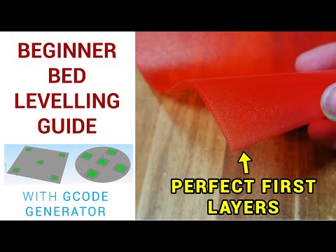 Bed levelling for beginners to achieve a perfect first layer