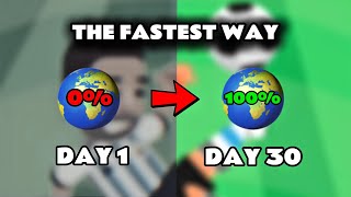 The FASTEST way to Complete 100% of WSC!