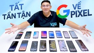 Tất tần tật về Google Pixel : Pixel 1 - Pixel 7 (Evolution of Google Pixel)