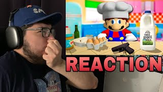 {SMG4} Mario Bakes a Cake [Reaction] Anyone Cannot Cook