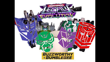Troop Builder Multipack Transformers Legacy Evolution Buzzworthy Bumblebee