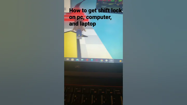 How to get shift lock on pc, computer, and laptop last post for the day or not..... idk 🤔