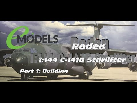 【未開封品】RODEN C-141B Starlifter Roden 1/144 C-141B Starlifter build. Part One - YouTube