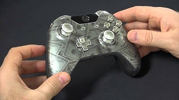 "Money Talks Platinum" Xbox One Custom Controller by Gimika.com