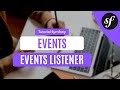 Matriser les events et les event listeners avec symfony