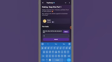 Staking. Deep Dive Part 1 | Tapswap | TapSwap Code |