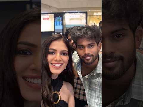A Special Moment with Malavika Mohanan 🤍✨ #youtubeshorts #malavikamohanan #celebritymeet #viral #fyp