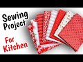 2 Sewing Projects for The Kitchen | EASY TO SEW
