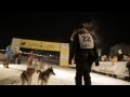 YQ2015 - Mike Ellis arrives at the finish line in Fairbanks