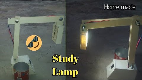 How to make Table Lamp Super fast At Home video AK Experiment Abhishek Summer experiment Summer