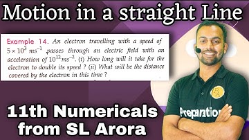 Ex-14 Question based on equation of motion/motion in a straight line physics/#11thphysicsadda #pa