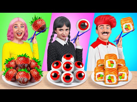 Кулинарный Челлендж: Уэнсдей против Бабушки | Кто победит в кулинарной битве от Multi DO Challenge