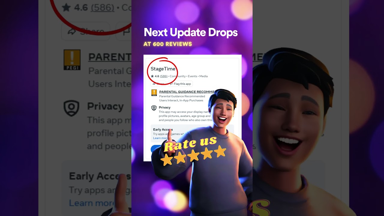 Next Update Drops at 600 reviews 