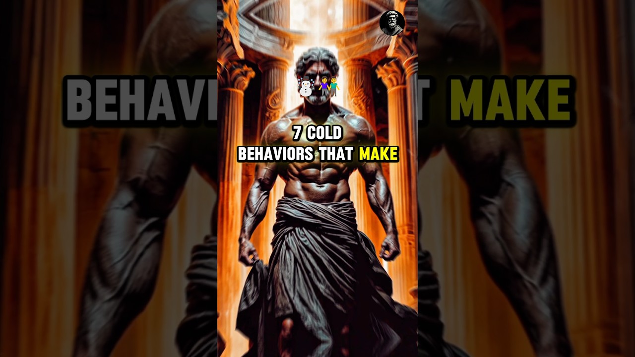 7 Cold Behaviors That Instantly Command Respect (Say Less, Become Powerful) 