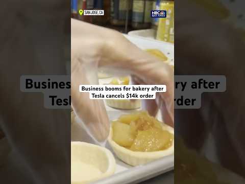 Business booms for #SanJose #bakery after #Tesla cancels large order • #TheGivingPies