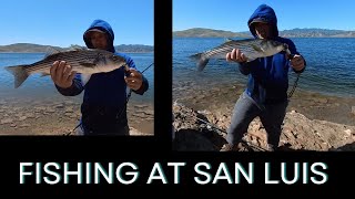 Fishing at San Luis Reservoir