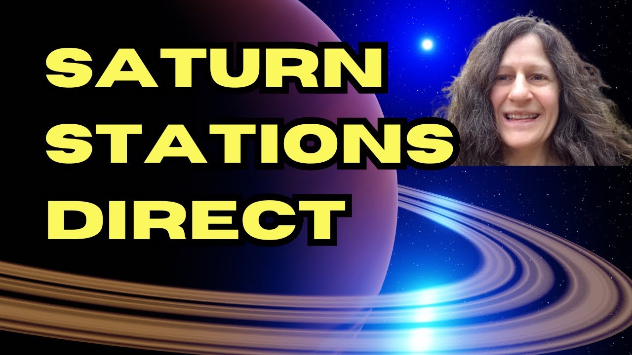 Saturn Retrograde Stations Direct | Saturn In Pisces | Astrology | November 4, 2023