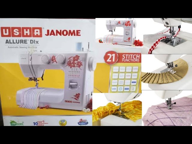 Usha Janome Excella Deluxe Automatic Zigzag Sewing Machine at Rs