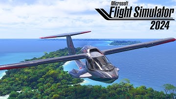 Relax & Explore Paradise: Chagos Archipelago | ICON A5 Flight | MSFS 2024