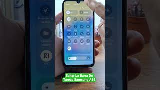 Editar La Barra De Tareas Samsung A15 Android 16 #smartphone #android #shorts