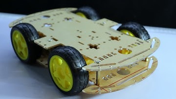 How to Assemble a 4WD Robot Smart Car Chassis Kits 4 wheel robot Arduino