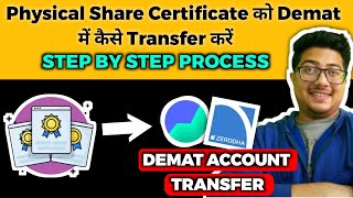 How to convert physical share certificates into Demat form? |Step By Step Process | By Umang Kumar screenshot 3