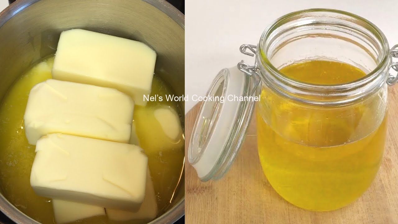 Homemade Ghee From Butter Recipe | 20 Minute failproof ghee recipe from ...