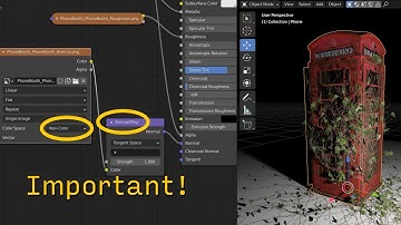 Blender 3.x: Correctly Using AO, Albedo, Normal, Metallic, Roughness Maps (2 minute tutorial)