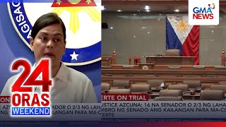 2 Ex-Sc Justices, Salungat Ang Pananaw Sa Bilang Para Ma-Convict Si Vp Duterte 24 Oras Weekend