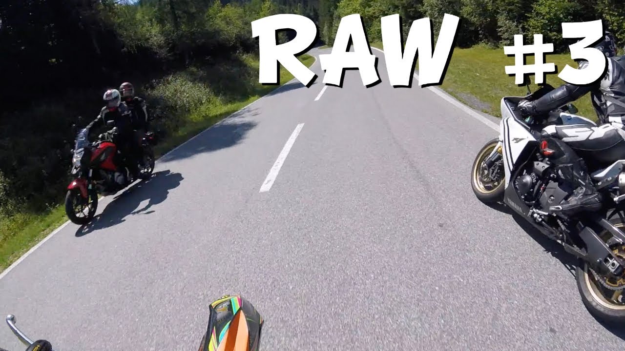 Supermoto vs. Supersport [RAW #3] | KTM 690 SMC R vs. YAMAHA R | Kärnten Seebergsattel