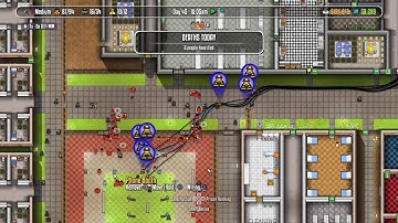 Prison Architect ps4 firefighters put out fire
