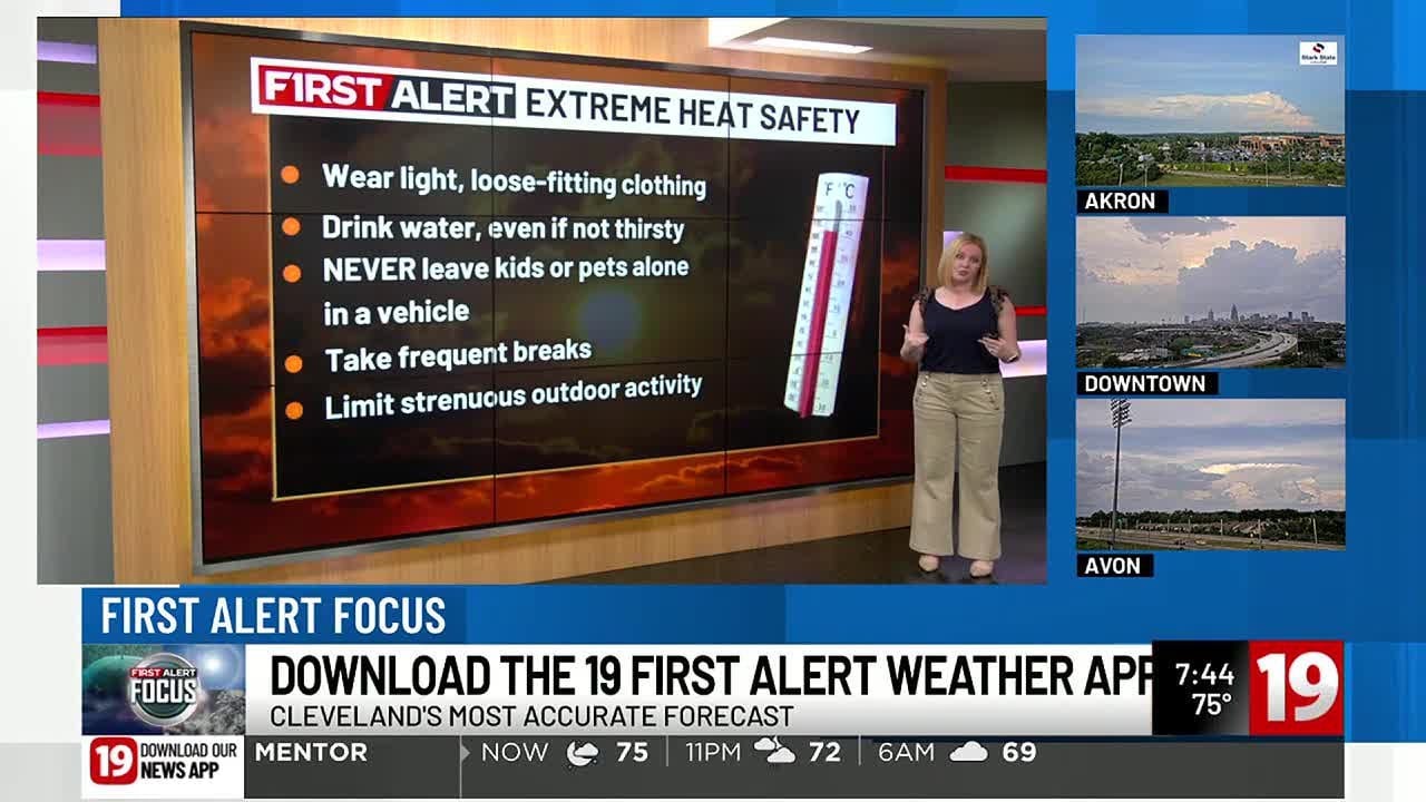 First Alert Focus: First heat wave of the year - YouTube