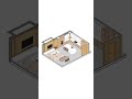 Revit Interior design #revit #bimworkflow #interiordesign #bim #autodesk