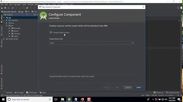 How to create an assets folder in Android Studio?