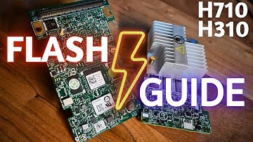 How To Flash H710P Mini Perc HBA for IT MODE (Fast and Easy Guide!)