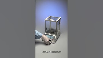 EH-BE Precision balance - how to use counting mode