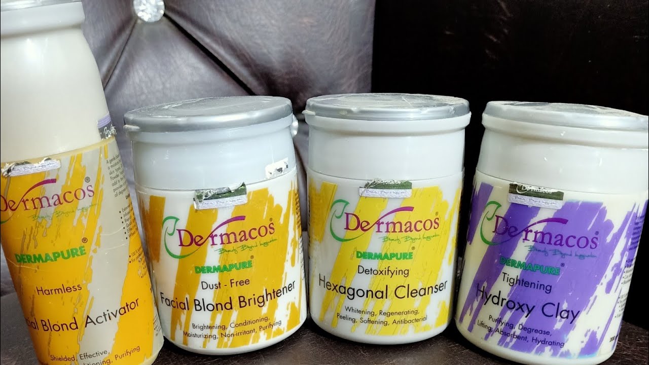 Dermacos whitening bleach with full parlor method
