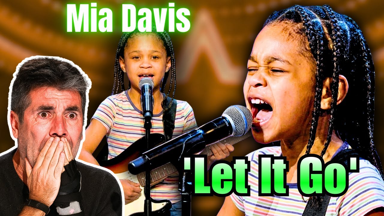 7-Year-Old Girl Mia Davis Moves AGT Audience to Tears with 'Let It Go' – AGT Audience Breaks Down