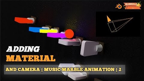 Blender Animation Tutorial | Marble music animation | Blender Tutorial | Blender 4.5