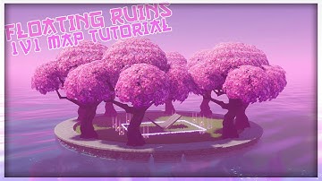 *NEW* Floating Water Ruins 1V1 Fortnite Creative Map Tutorial (Fast & Easy Guide) #RoseXmas