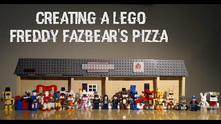 Building a lego Freddy Fazbear's Pizza (25 sub special, and late FNaF 4 anniversary video)