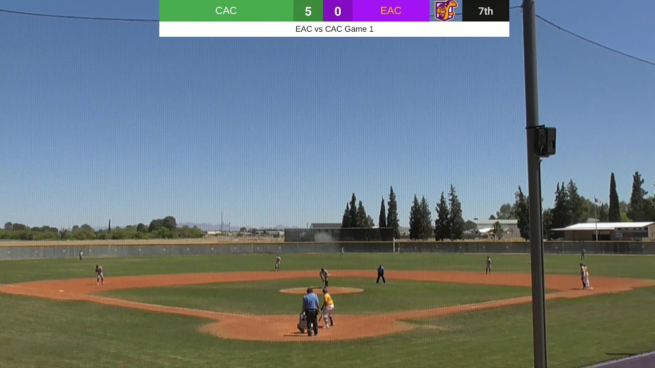 Eastern arizona college baseball vs central arizona college youtube