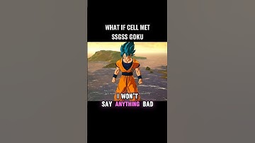 What If Cell Met Ssg Goku Lol 🤯 #crashout #cell #sparkingzero #dragonball #dbz