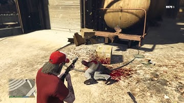 work work, killing, expanding turf, Armernian gang - No Minimap HUD - Grand Theft Auto V PS4 GTA5