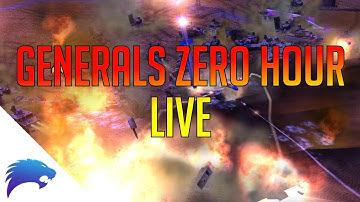 LIVE | 1v1 PROS & FFA NEW MAPS | COMMAND AND CONQUER GENERALS ZERO HOUR
