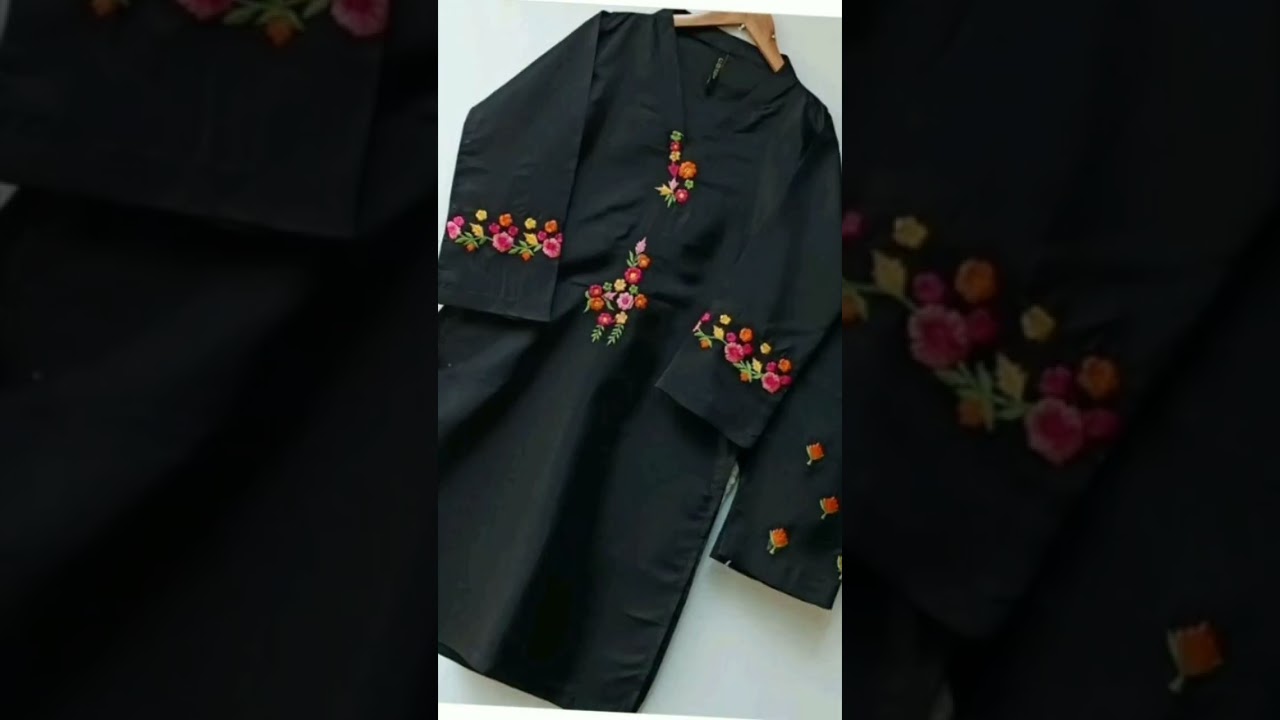 summer dress design / bakra eid dress design ideas / embroidered dress design simple / fashion