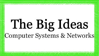[CompSci] Computer Systems and Networks | Big Ideas in Computer Science Principles