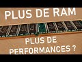 + de RAM = + de performances ?